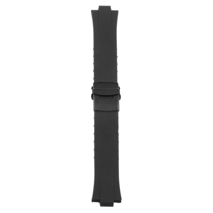 R.ors2.1.mb Up Black Strapsco Silicone Rubber Watch Band For ORIS Aquis