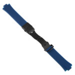 R.ors2.5.mb Alt Blue Strapsco Silicone Rubber Watch Band For ORIS Aquis