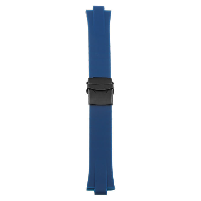 R.ors2.5.mb Up Blue Strapsco Silicone Rubber Watch Band For ORIS Aquis