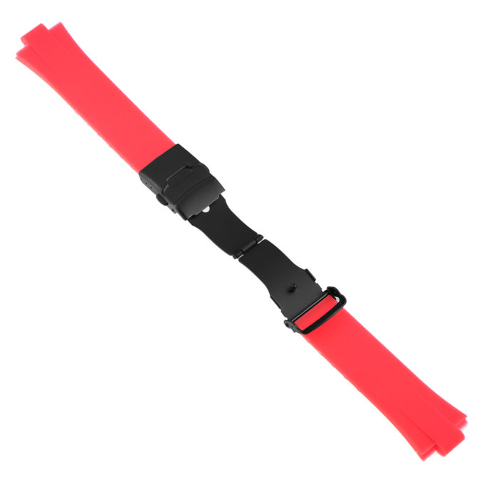 R.ors2.6.mb Alt Red Strapsco Silicone Rubber Watch Band For ORIS Aquis