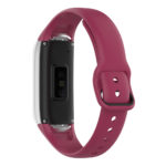 s.r15.6 Back Red StrapsCo Silicone Rubber Watch Band Strap for Samsung Galaxy Fit e
