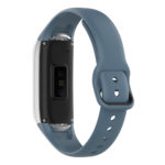 s.r15.7a Back Blue Grey StrapsCo Silicone Rubber Watch Band Strap for Samsung Galaxy Fit e