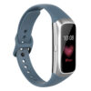 s.r15.7a Main Blue Grey StrapsCo Silicone Rubber Watch Band Strap for Samsung Galaxy Fit e