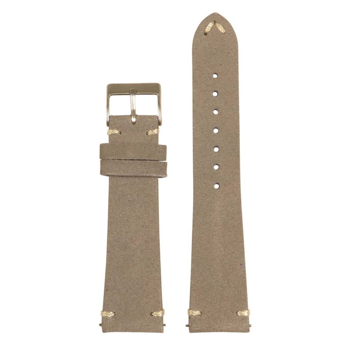 st28.7 Upright Suede Watch Strap in Grey