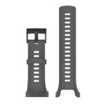 su.r25.7 Up Grey StrapsCo Silicone Rubber Watch Band Strap for Suunto 5