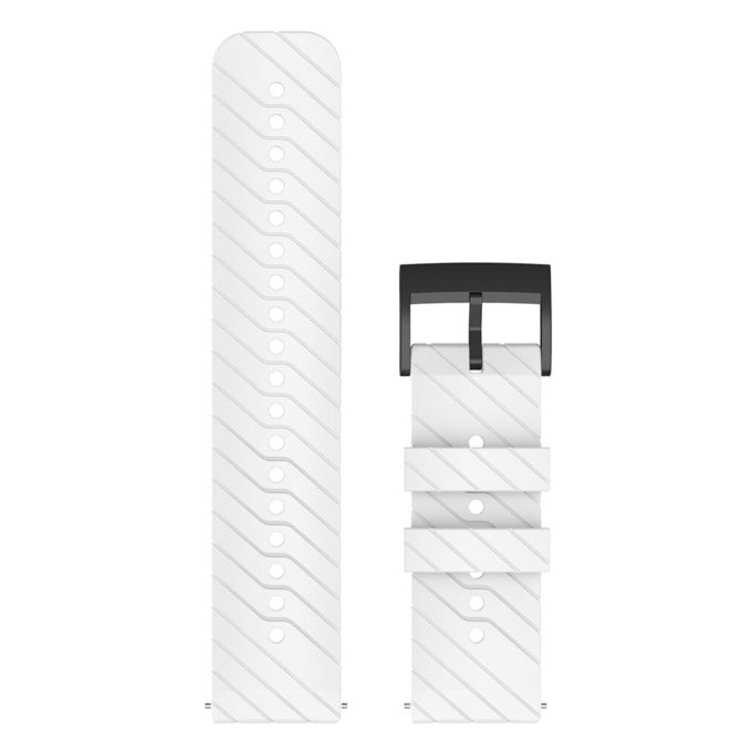 su.r26.22 Up White StrapsCo Silicone Rubber Watch Band Strap for Suunto 9Spartan SportD5