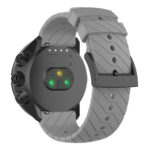 su.r26.7 Back Grey StrapsCo Silicone Rubber Watch Band Strap for Suunto 9Spartan SportD5
