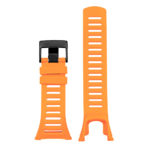 Su.r4.12b.mb Up Tangerine Orange StrapsCo Silicone Rubber Watch Band Strap For Suunto Ambit