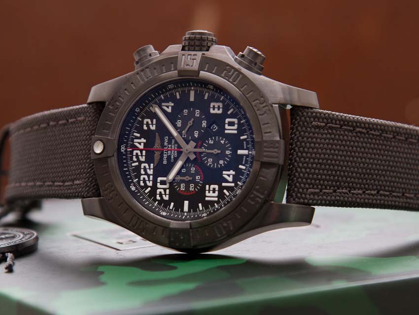 What Your Watch Says About You Adventurist Breitling Super Avenger Military
