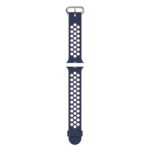 A.r2.5a.13 Up Midnight & Pink StrapsCo Silicone Perforated Rubber Watch Band Strap For Apple Watch Series 12345
