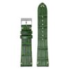 ds20.11 Main Green DASSARI Vintage Alligator Leather Watch Band Strap 18mm 19mm 20mm 21mm 22mm 24mm