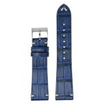 ds20.5 Main Blue DASSARI Vintage Alligator Leather Watch Band Strap 18mm 19mm 20mm 21mm 22mm 24mm