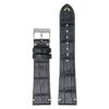 ds20.7 Main Grey DASSARI Vintage Alligator Leather Watch Band Strap 18mm 19mm 20mm 21mm 22mm 24mm