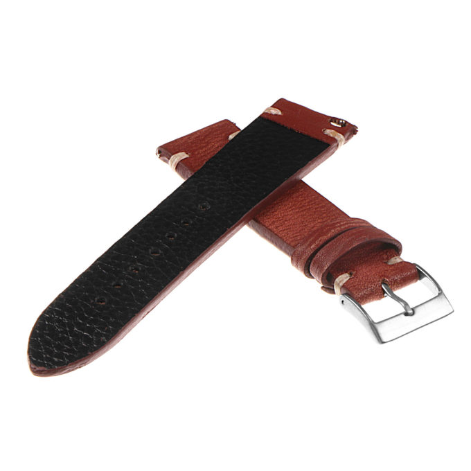 ks4.6 Back Distressed Leather Strap in Red