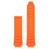r.hb3 .12.nb Up Orange No Clasp StrapsCo Silicone Rubber Watch Band Strap For Hublot Big Bang