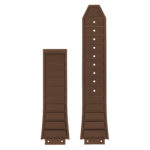 r.hb3 .2.nb Up Brown No Clasp StrapsCo Silicone Rubber Watch Band Strap For Hublot Big Bang