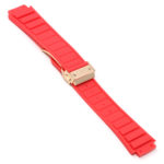 r.hb3 .6.rg Main Red Rose Gold Clasp StrapsCo Silicone Rubber Watch Band Strap For Hublot Big Bang