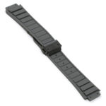 r.hb3 .7.mb Main Grey Matte Black Clasp StrapsCo Silicone Rubber Watch Band Strap For Hublot Big Bang