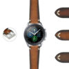 S.gx3.ds12 DASSARI Kingwood II Premium Vintage Leather Strap For Samsung Galaxy Watch 3 45mm 41mm 22mm 20mm
