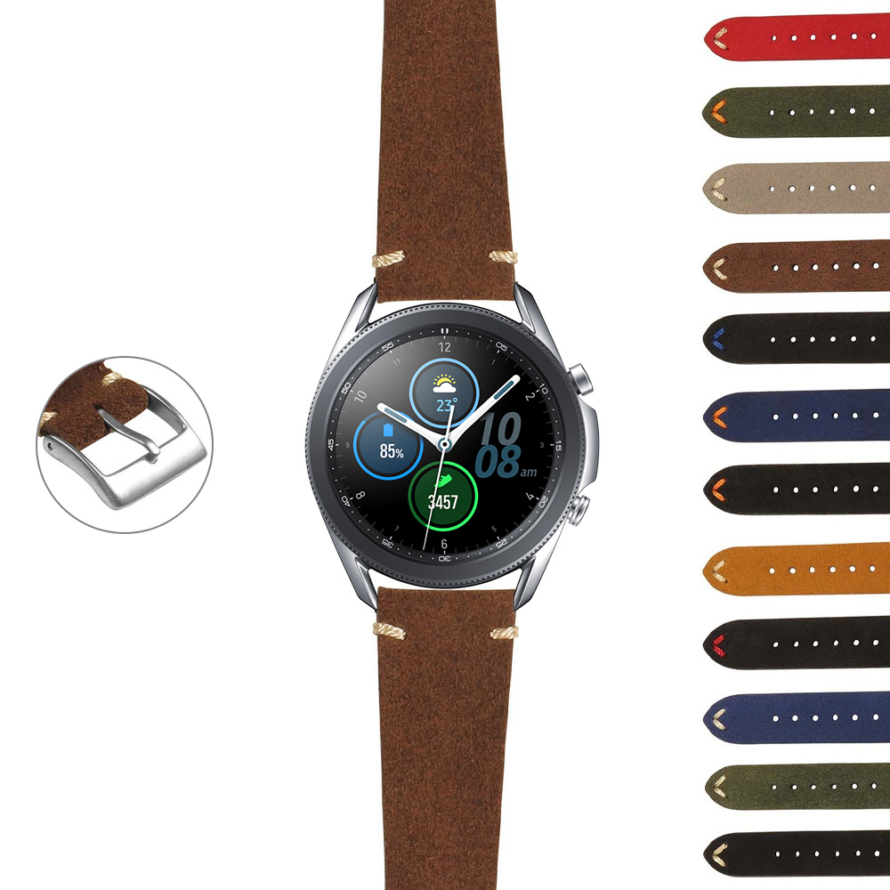 StrapsCo Artisan Suede Strap for Samsung Galaxy Watch 3