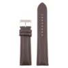 st18.2.2 Up Brown Padded Smooth Leather Watch Band Strap