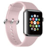 A.r1.13 Main Light Pink StrapsCo Premium Rubber Strap For Apple Watch Series 123456