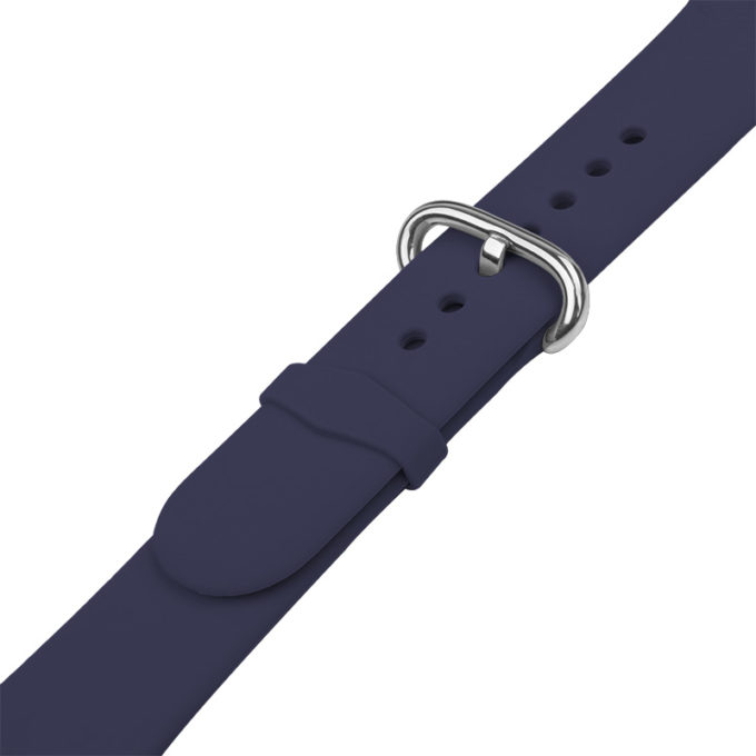 A.r1.5a Angle Navy Blue StrapsCo Premium Rubber Strap For Apple Watch Series 123456