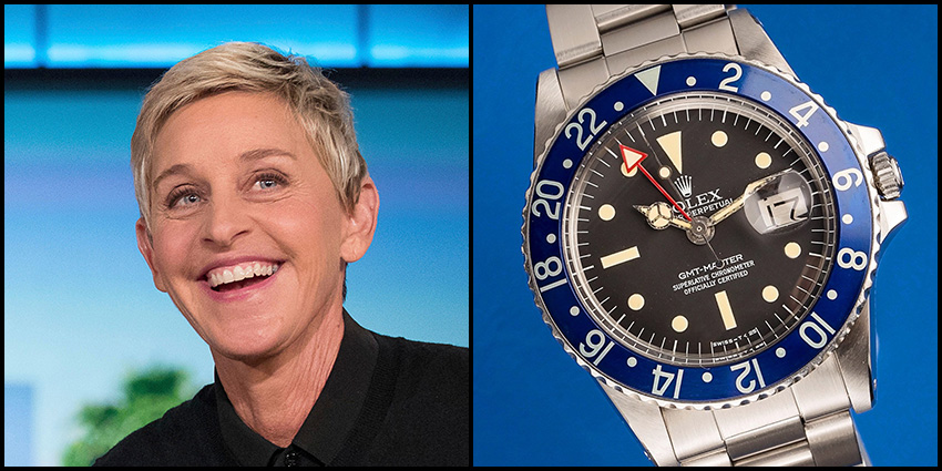 celebrity_luxury_watch_collections_ellen_degeneres_rolex_gmt-master_blueberry