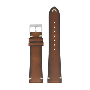 DASSARI Regal II Vintage Leather Quick Release Strap w/ Hand Sewn ...