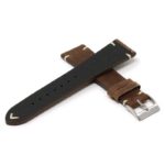 ds17.9 Cross Brown DASSARI Distressed Leather Watch Band Strap 18mm 19mm 20mm 21mm 22mm
