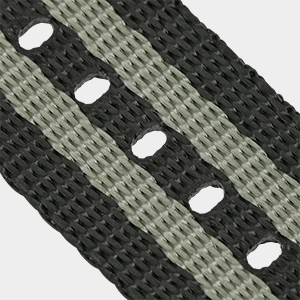 Nt4.nl StrapsCo Premium Woven Nylon Seatbelt NATO Watch Band Strap Sealed Holes Detail