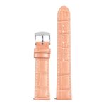 St20.13 Up Light Pink Ladies Crocodile Leather Watch Band Strap