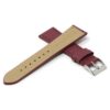 St31.4 Cross Bordeaux DASSARI Saffiano Leather Watch Band Strap 8mm 10mm 12mm 14mm 16mm 18mm 19mm 20mm 21mm 22mm 23mm 24mm