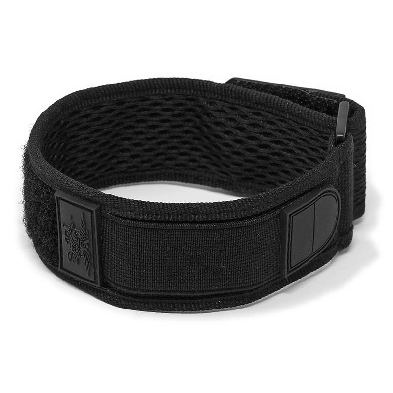 Leather velcro watch on sale strap