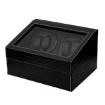 Alligator Leatherette Watch Winder For 4 Watches 4