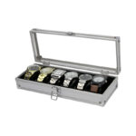 Aluminum Watch Box for 6 Watches 5