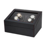 Carbon Fiber Watch Winder for 4 Watches 3