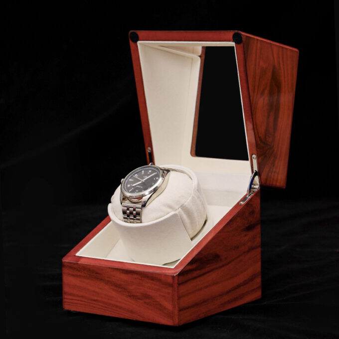 Cherry Wood Watch Winder 2