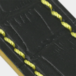 DASSARI Flash Ds2 Thick Croc Embossed Leather Strap Detail 2