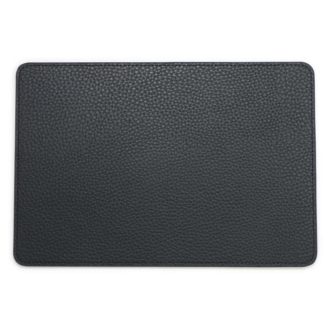 DASSARI Textured Leather Valet Mat