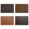 DASSARI Vintage Leather Valet Mat All Colors