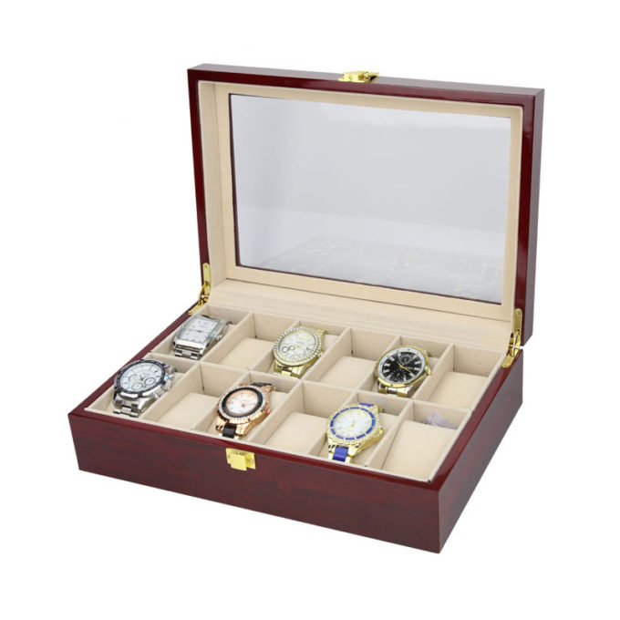 Wood Watch Box for 12 Watches 3