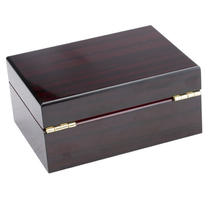 Wood Watch Box For 2 Watches 4