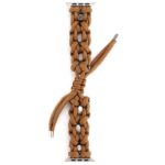 a.ny4 .2 Up Brown StrapsCo Nylon Woven Paracord Watch Band Strap for Apple Watch 38mm 40mm 42mm 44mm
