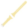 a.r18.10 Angle Light Yellow StrapsCo Smooth Slim Thin Silicone Rubber Watch Band Strap for Apple Watch 38mm Copy