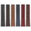 brc1 All Colors DASSARI Venture Distressed Italian Leather Watch Band Strap With Clasp For Breitling