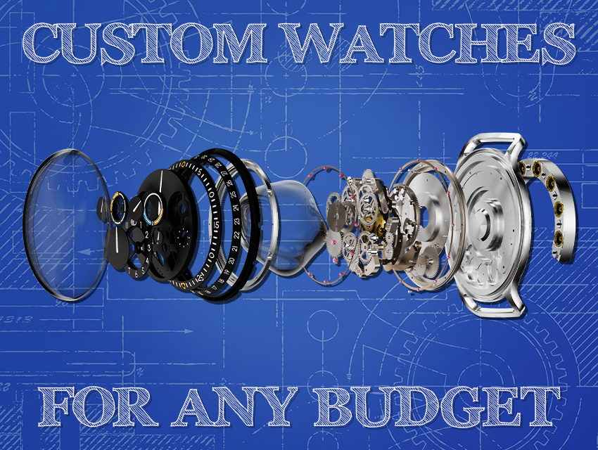 Custom made hot sale watches online