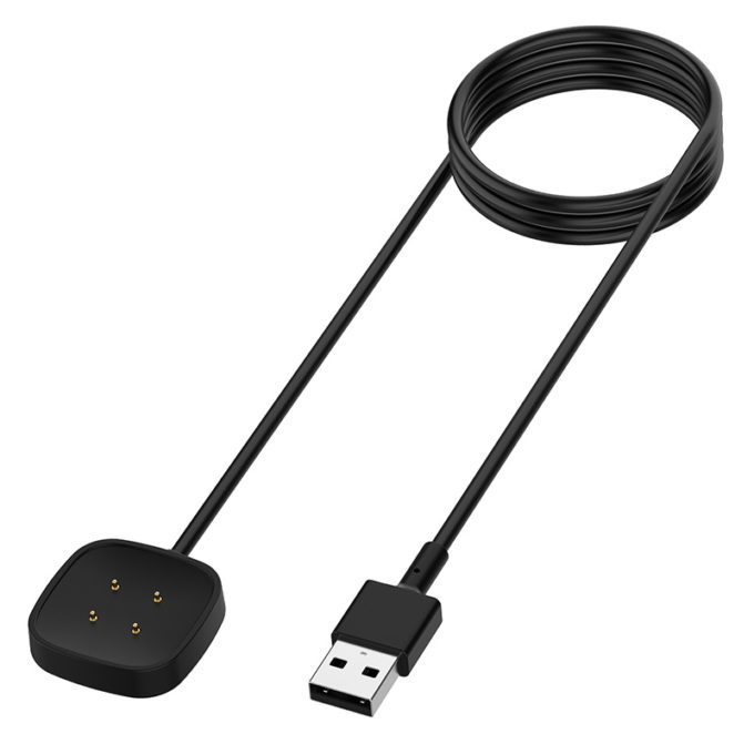 Fb.ch20 Main StrapsCo USB Charger Charging Cable For Fitbit Versa 3 & Fitbit Sense
