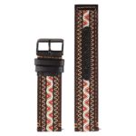 fb.l34.D Up D StrapsCo Embroidered Leather Watch Band Strap for Fitbit Versa Versa 2