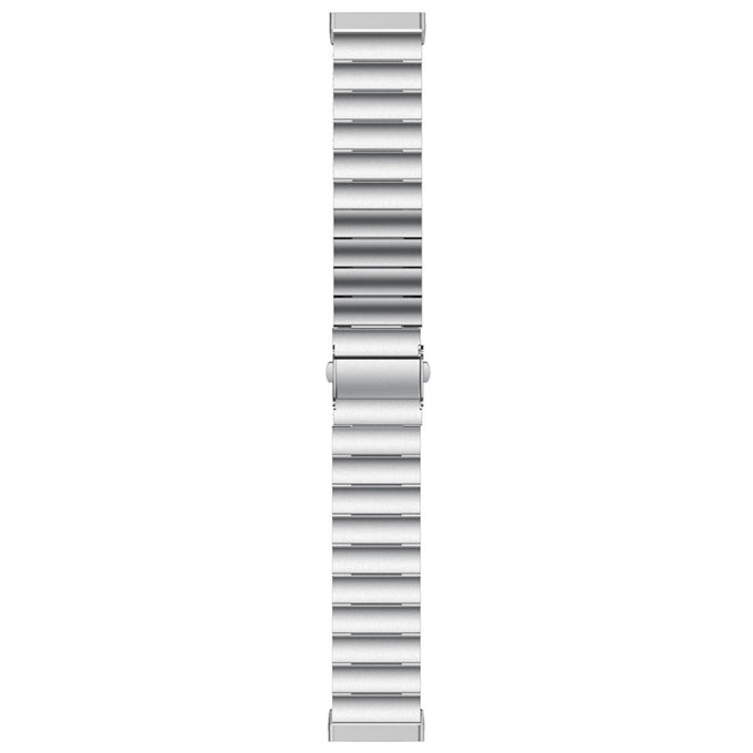 fb.m124.ss Up Silver StrapsCo Stainless Steel Metal Link Bracelet Watch Band for Fitbit Versa 3 Fitbit Sense
